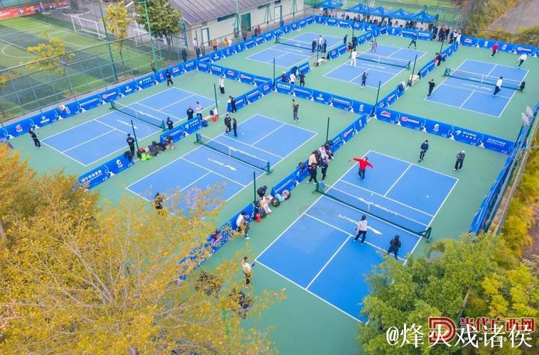 中国—东盟匹克球公开赛南宁挥拍